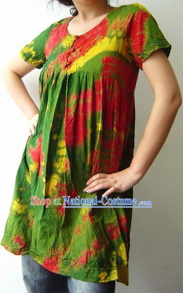 Indian Stunning Rainbow Dress for Woman