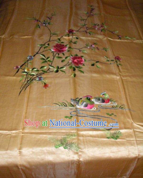 Chinese Hand Embroidery Bedcover-Lucky Dragon