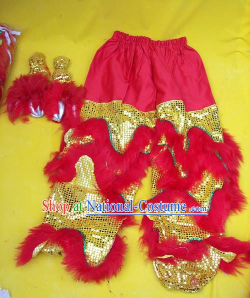 Top Quality One Pair of Lion Dance Pants and Claws