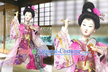 Handmade Peking Silk Figurine Doll - Tang Dynasty Beauty Empress 5