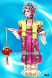 Handmade Peking Silk Figurine Doll - Xi Niang