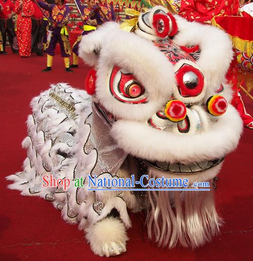 Top Chinese Classic Lion Dance Costumes Complete Set