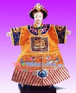 Chinese Classic Original Hand Puppet Handicraft-Emperor of Qing