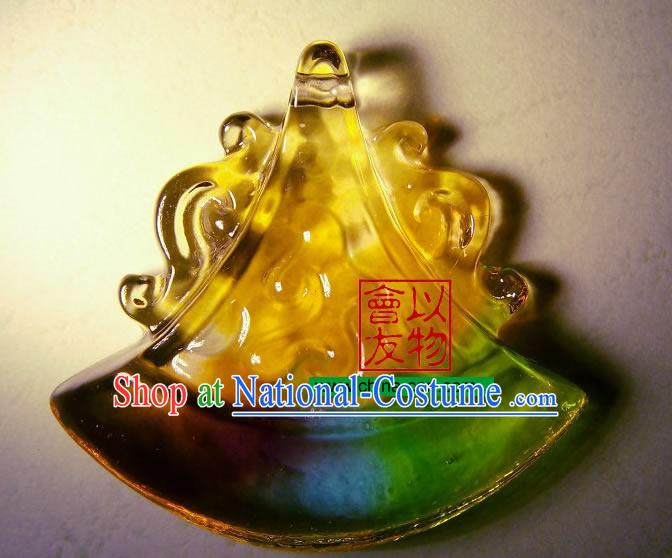 Chinese Classic Ancient Method Colored Glazed-Moon Hatch