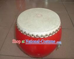 Chinese Traditional 20cm Diameter High Zhan _Standing_ Drum