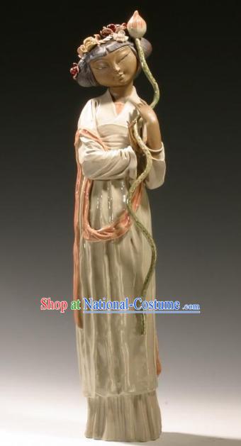 Chinese Classic Shiwan Ceramics Statue Arts Collection - Youth