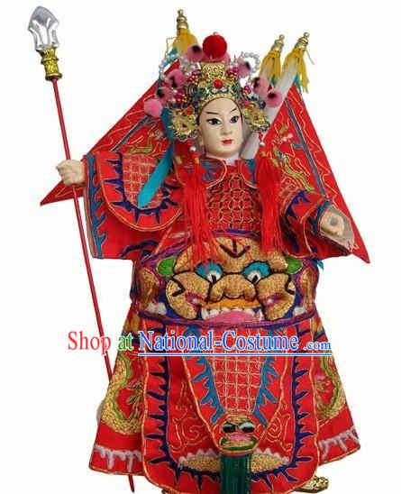 Chinese Classic Original Hand Puppet Handicraft - Ma Chao