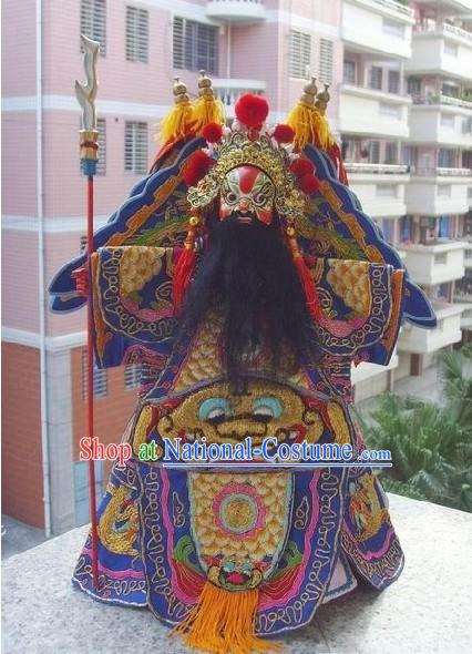 Chinese Classic Original Hand Puppet Handicraft - Huo Mu Red Da Hua