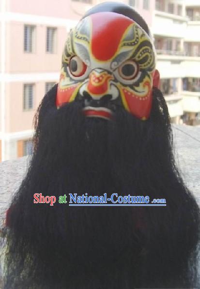 Chinese Classic Original Hand Puppet Head - Red Da Hua