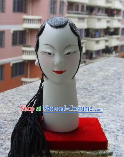 Chinese Classic Original Hand Puppet Head - Qing Yi