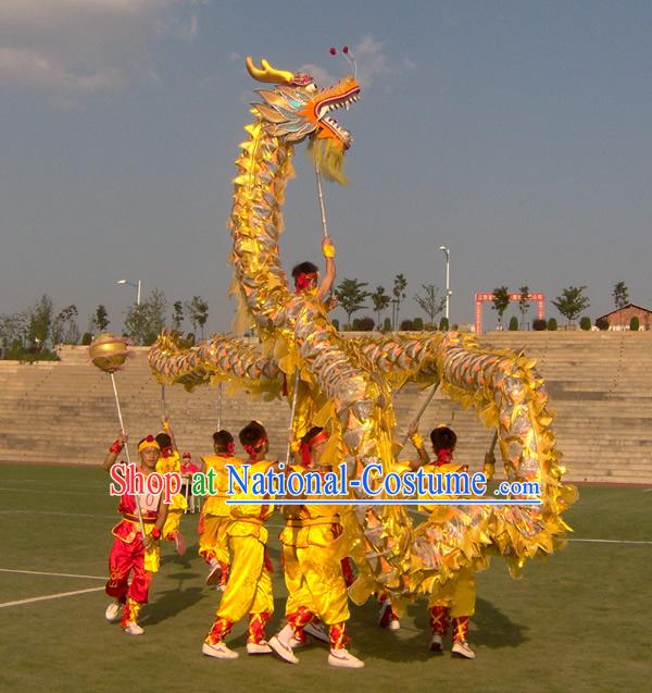 Lightweight Net Dragon Dance Costumes Complete Set