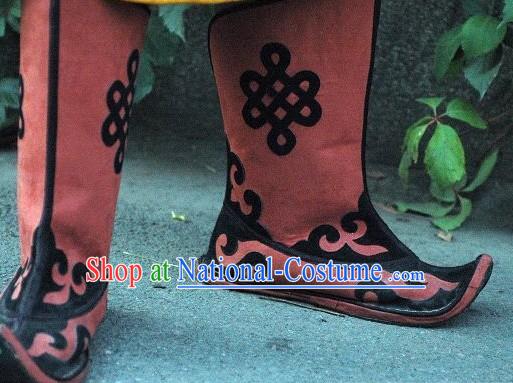 Handmade Classic Mongolian Shoes _ Boots