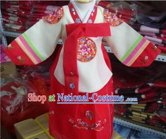 Korean Traditional Handmade Hanbok for Children