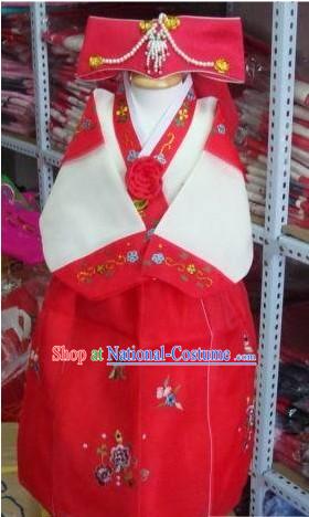 Traditional Korean Costumes Hanbok for Children