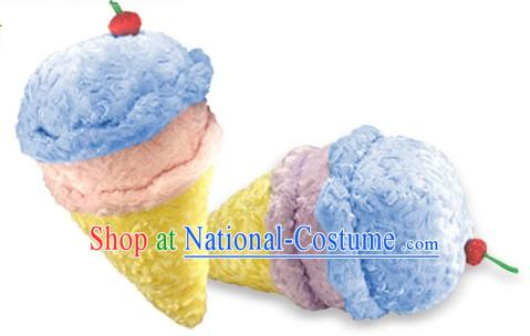 Ice-Cream Cone Downy Feathers Pillow