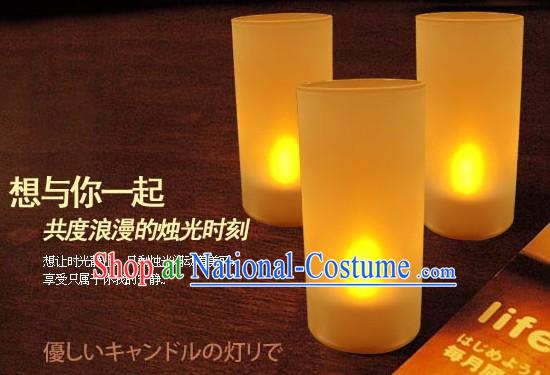 Acoustic Control Blowing Off and On Electric Candle - Christmas and New Year Gift