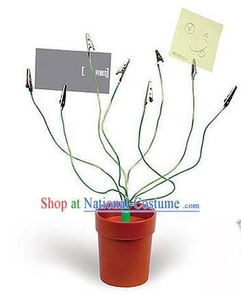 Convenient Pen Holder Plant Claps - Christmas and New Year Gift