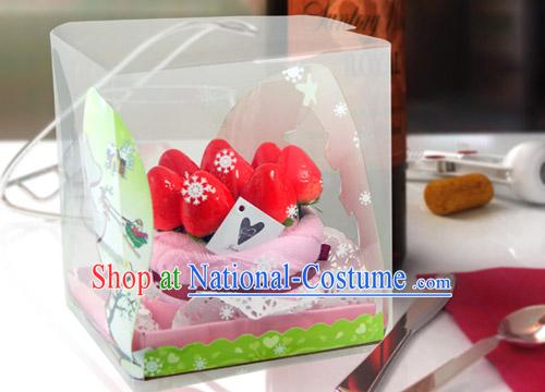 Towel Cotton Cake - Christmas and New Year Gift