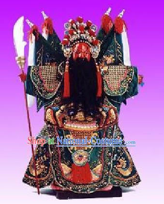 Chinese Classic Original Hand Puppet Handicraft - Zhang Fei