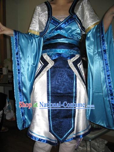 COSPLAY Chinese Ancient Women Heroin Costumes Complete Set