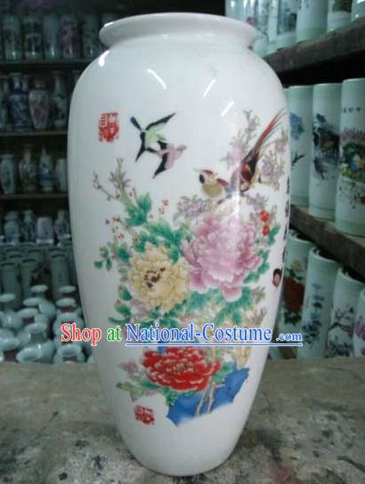 Chinese Classic Jing De Zhen Ceramic Lotus Flower Receptacle