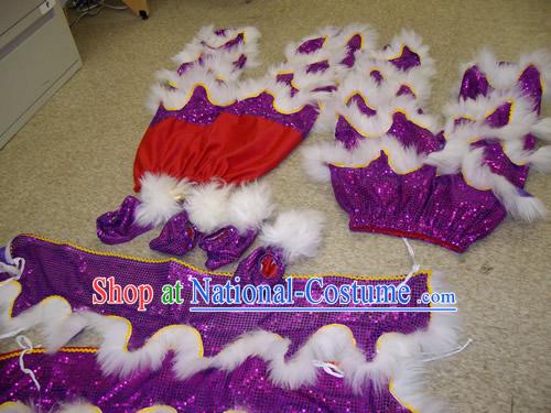 Professional Two Pairs of Lion Dance Pants and Claws