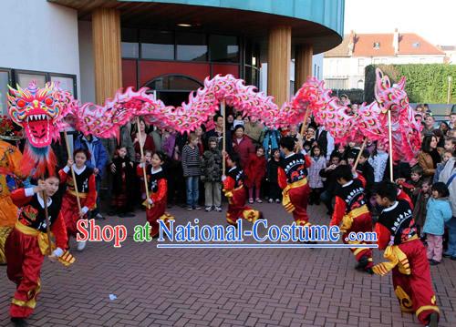 Supreme Business Opening Promotion and Celebration Luminous Phoenix Tail Dragon Dance Costume