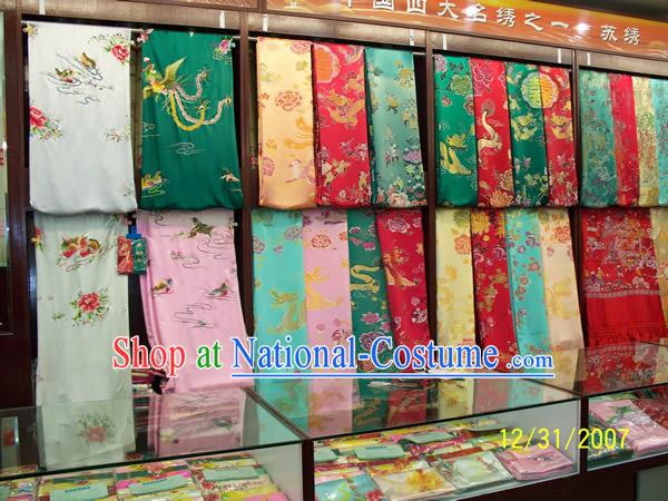 Chinese Traditional Embroidery Fabric