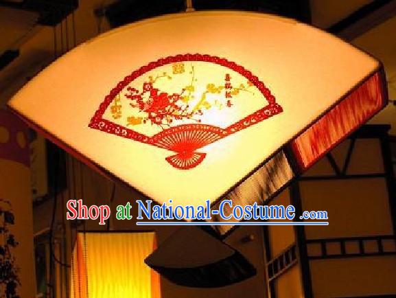 Chinese Large Hand Made Papercut Ceiling Lantern