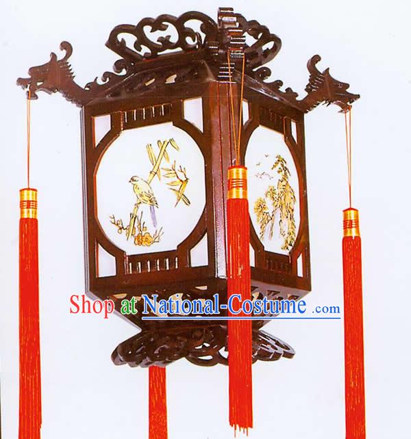 Chinese Ancient Palace Lanterns _ Dragon Lanterns