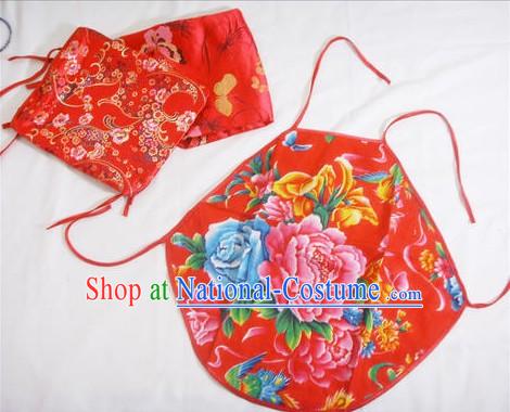 Chinese Classical Folk Red Bellyband