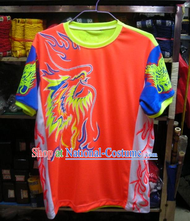 Professional Luminous Dragon Dance Performance T-shirt