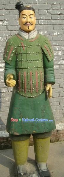 Colored Military Officer of Terra Cotta Warrior