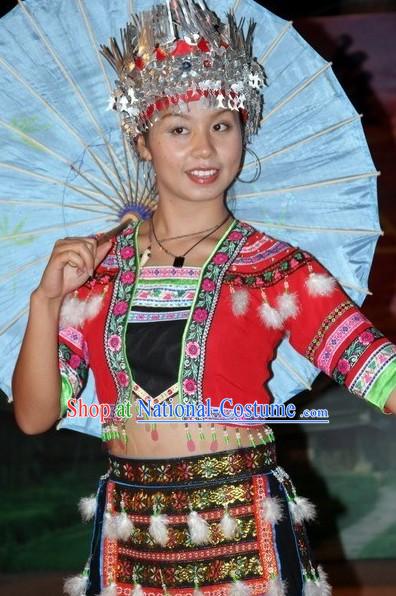 China Miao Minority Dance Costumes