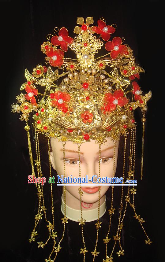 Chinese Classical Empress Festival Celebration Hair Decoration Complete Set