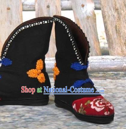 Traditional Chinese Hand Embroidery Cloth Shoes