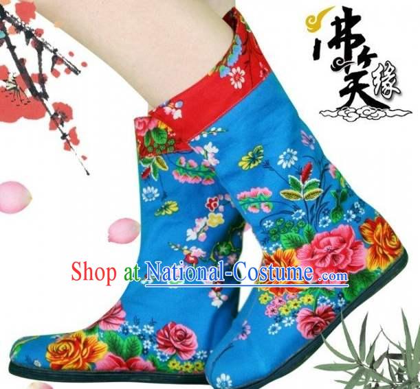 Traditional Chinese Hand Embroidery Cloth Shoes