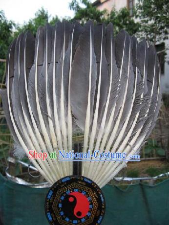 Zhuge Liang Tai Chi Goose Fur Fan