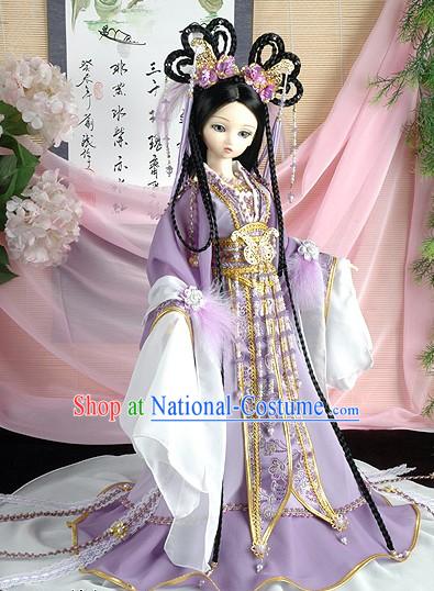 Chinese Girls Dress Up Costume Complete Set