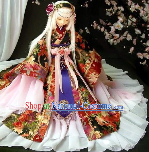 Japanese Princess Costumes Complete Set