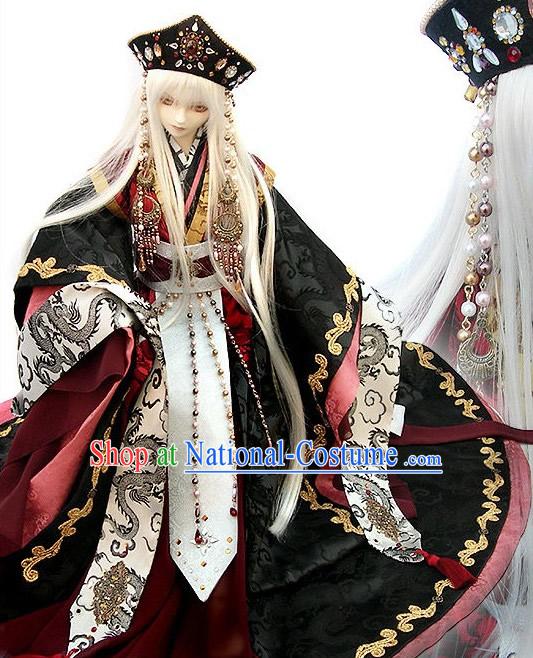 Japanese Ancient Emperor Costume Complete Set