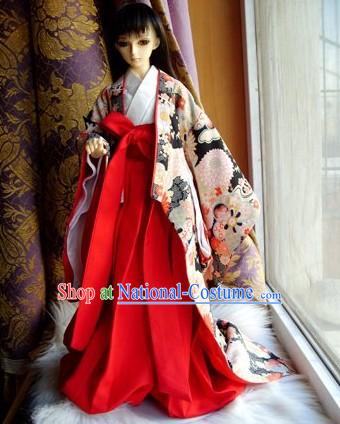 Traditional Japanese Kimono for Girls