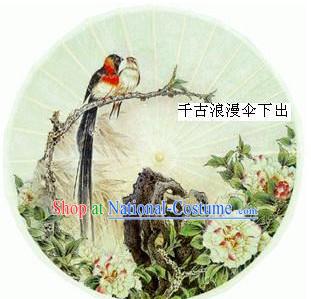 Chinese Traditional Hand Made Bird Umbrella