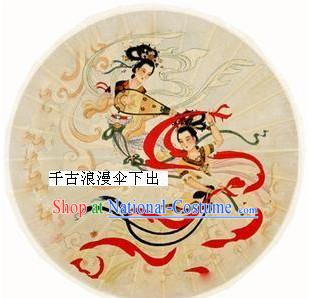 Chinese Traditional Ancient Flying Fairy Umbrella