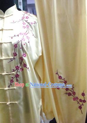 Chinese Professional Martial Arts Silk Tai Chi Suit