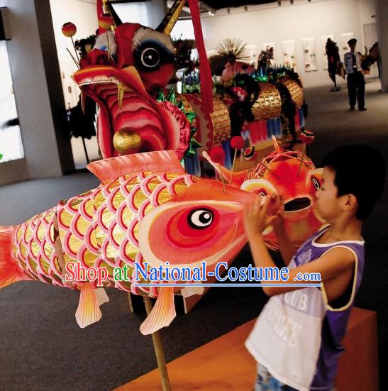 Traditional Dragon Dance Parade Escort - Carp