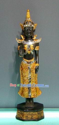 Large Southeast Asia Thai Ornamental Buddha Statue