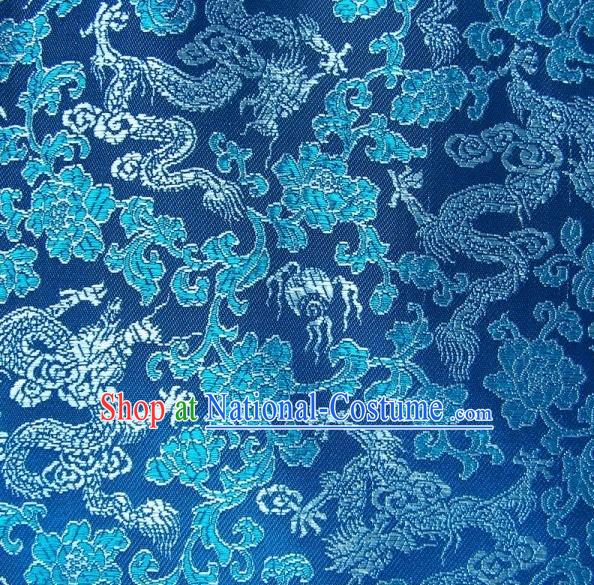 Chinese Dragon Brocade Fabric