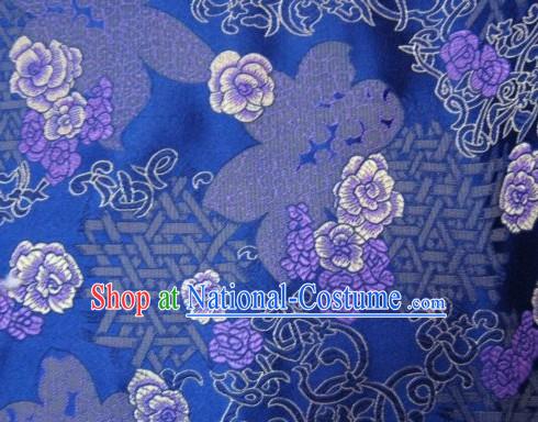 Chinese Traditional Silk Flower Fabric