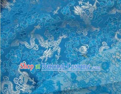 Dragon Design Silk Fabric